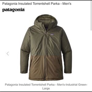 Patagonia Mens Insulated Torrentshell Parka
